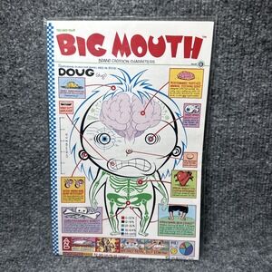 You‎ and Your Big Mouth #6 Fantagraphics Pat Moriarity 1996 Very Rare MISPRINT